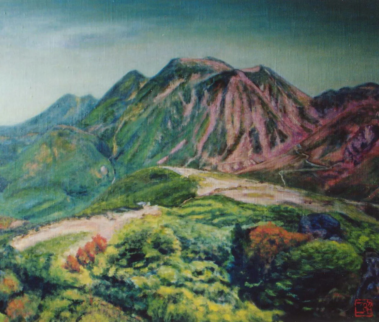 黒岩山で